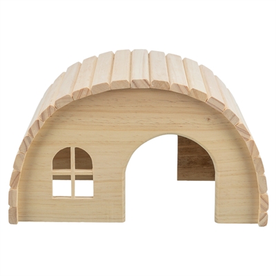 Huis Cavia Hout Spijkervrij 29X20X17 Cm