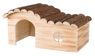 Huis Hanna Cavia Schorshout Gevlamd 41X23X21 Cm