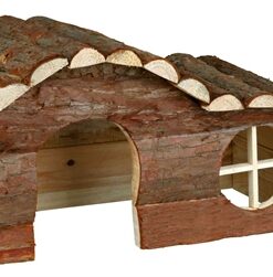 Huis Hanna Cavia Schorshout Gevlamd 31X19X19 Cm