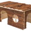 Huis Jerrik Konijn Schorshout 40X23X20 Cm