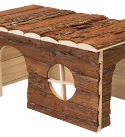 Huis Jerrik Konijn Schorshout 40X23X20 Cm