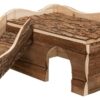 Huis Jerrik Konijn Schorshout 50X33X25 Cm