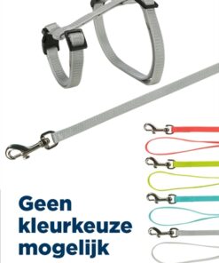 Tuig Met Riem Konijnen Assorti 25-44X1Cm / 125 Cm 4 St