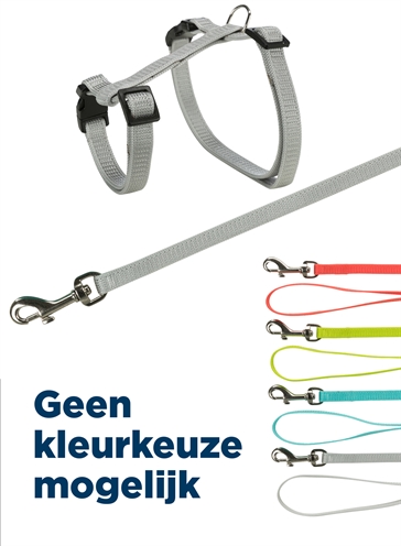 Tuig Met Riem Konijnen Assorti 25-44X1Cm / 125 Cm 4 St