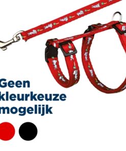 Tuig Met Riem Konijnen Haas-Wortel-Motief Assorti 25-44X1 Cm 125 Cm 4 St