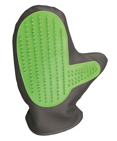 Vachtverzorgingshandschoen Pu / Tpr Groen 21X11 Cm 3 St