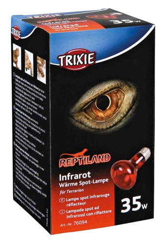 Reptiland Infrarood Warmtelamp 6,3X6,3X10 Cm 35 Watt 3 St