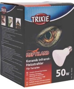 Reptiland Keramische Infrarood Warmtestraler 7,5X7,5X10 Cm 50 Watt