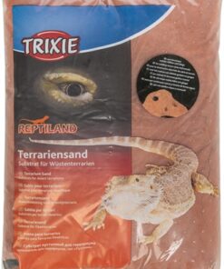 Reptiland Grottenzand Voor Terraria Donkerrood 4X5 Kg