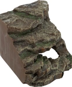 Reptiland Hoekrots Regenwoud Met Schuilplaats En Platform 19X17X17 Cm