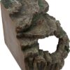 Reptiland Hoekrots Regenwoud Met Schuilplaats En Platform 26X26X20 Cm