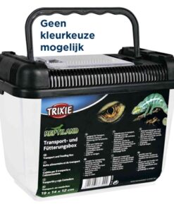 Reptiland Transport- En Voederbox Assorti 19X12X14 Cm 3 St