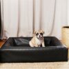 Bed Hondenmand Original Square Zwart Bia-3 70X60X15 Cm