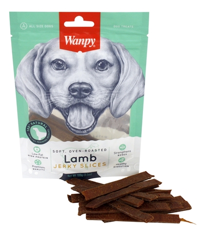 Soft Oven-Roasted Lamb Jerky Slices 100 Gr