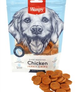 Oven-Roasted Chicken Jerky Chips 100 Gr