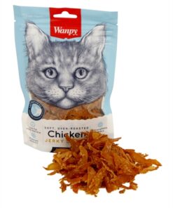 Soft Oven-Roasted Chicken Jerky Strips 80 Gr