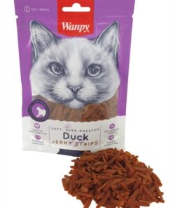 Soft Oven-Roasted Duck Jerky Strips 80 Gr