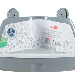 Hoektoilet Knaagdier Grijs 32X25X15 Cm