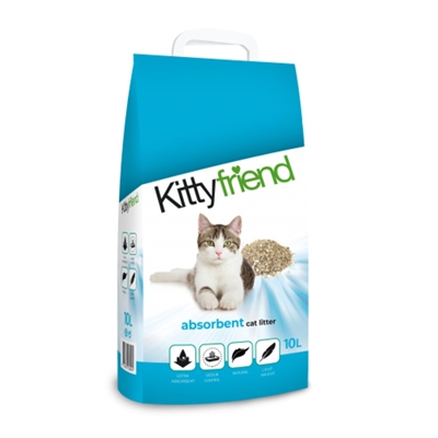 Friend Absorbents Kattenbakvulling 10 Ltr