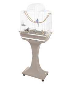 Vogelkooi Fiona Deluxe Taupe / Wit 50X30X65-136 Cm