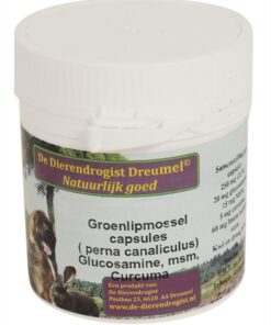 Groenlipmossel Met Glucosamine / Msm / Curcuma 50 St