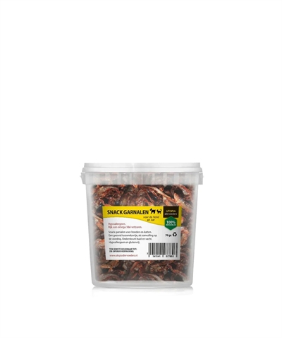 Gedroogde Snackgarnalen 70 Gr