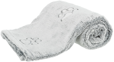 Hondendeken Nando Softfleece Lichtgrijs 100X70 Cm