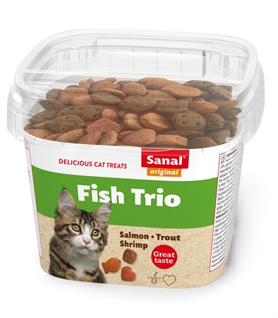 Cat Fish Trio Snacks Cup 75 Gr
