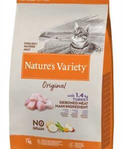 Variety Original Sterilized Turkey No Grain 7 Kg
