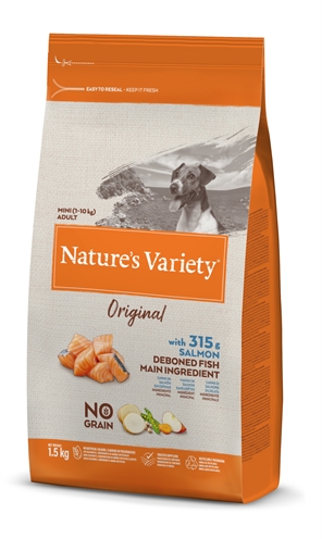 Variety Original Adult Mini Salmon No Grain 1,5 Kg