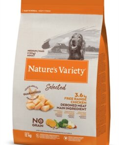 Variety Selected Adult Medium Free Range Chicken 12 Kg