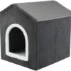 Hondenmand / Kattenmand Huis Livia Grijs / Wit 38X41X44 Cm