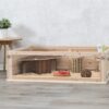 Indoor Ren Cavia Hout / Plexiglas 100X60X30 Cm