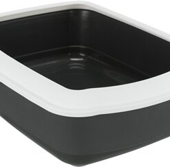 Kattenbak Classic Antraciet / Wit 47X37X15 Cm