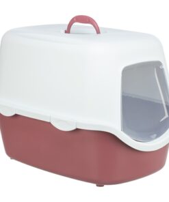 Kattenbak Vico Oudroze / Wit 56X40X40 Cm