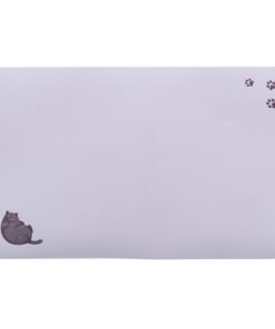 Placemat Dikke Kat Lila 44X28 Cm