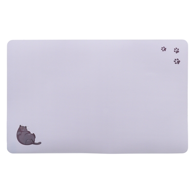 Placemat Dikke Kat Lila 44X28 Cm