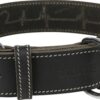 Halsband Hond Rustic Vetleer Heartbeat Zwart 55-65X4 Cm