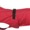 Regenjas Hond Vimy Rood Rug 80 Cm Buik 82-108 Cm