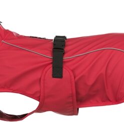 Regenjas Hond Vimy Rood Rug 80 Cm Buik 82-108 Cm