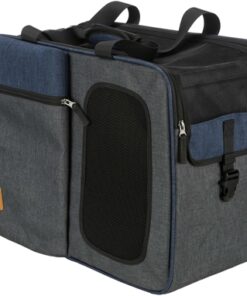 Hondentas Rugzak Tara 2 In 1 Grijs / Blauw 50X25X38 Cm