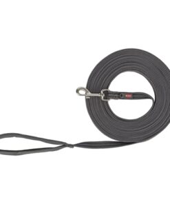 Hondenriem Sleeplijn Fusion Grafiet Grijs 5 Mtrx1,7 Cm