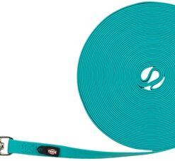 Hondenriem Easy Life Sleeplijn Oceaan Blauw / Turquoise 10 Mtrx1,3 Cm