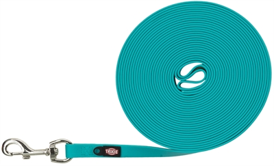 Hondenriem Easy Life Sleeplijn Oceaan Blauw / Turquoise 10 Mtrx1,7 Cm