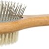 Borstel Dubbelzijdig Bamboe 22X6 Cm 2St