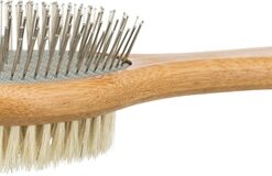Borstel Dubbelzijdig Bamboe 22X6 Cm 2St