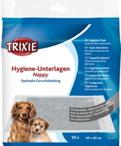 Puppypads Nappy Met Koolstof 60X60 Cm 5X10 St