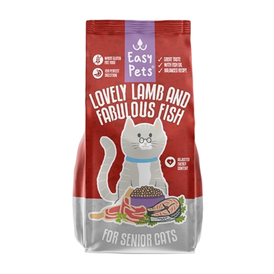 Lovely Lamb & Fabulous Fish Senior Kattenvoer 1,5 Kg