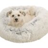 Hondenmand Harvey Rond Wit-Zwart 70X70X20 Cm