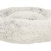 Hondenmand Harvey Rond Wit-Zwart 80X80X20 Cm
